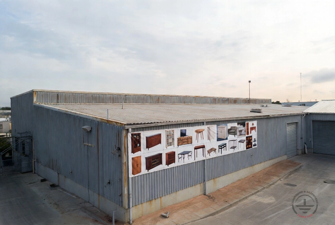 Пример проекта молниезащиты и заземления мебельной фабрики в Республике Саха