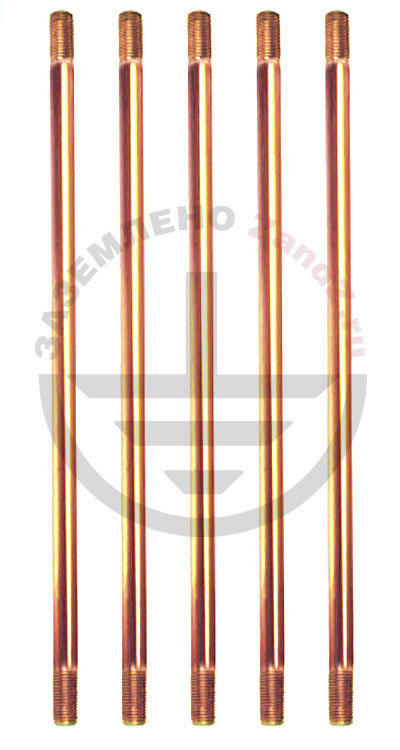 Copper-bonded ground electrode systems