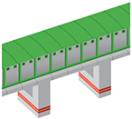 Lightning Protection Design for a Covered Subway Line Bridge Over a River