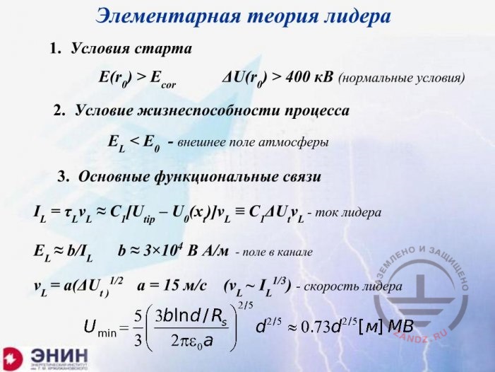 Элементарная теория лидера