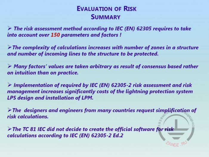 Total risk assessment