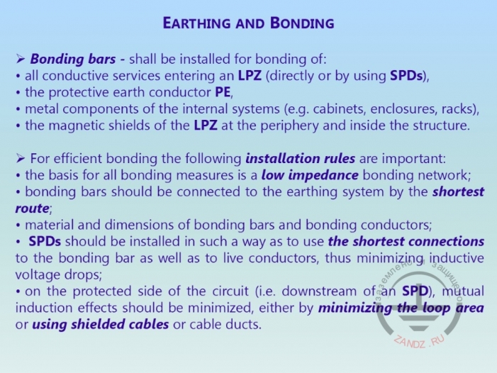 Contactors inside LPZ zone