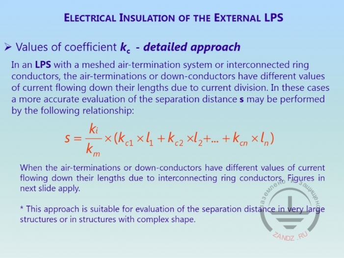 Detail calculation of Kc coefficient