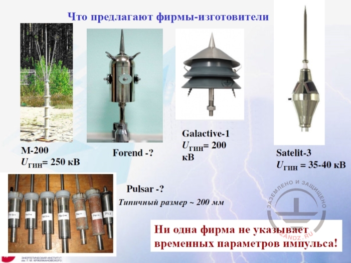 What is offered by companies manufacturing active lightning protection