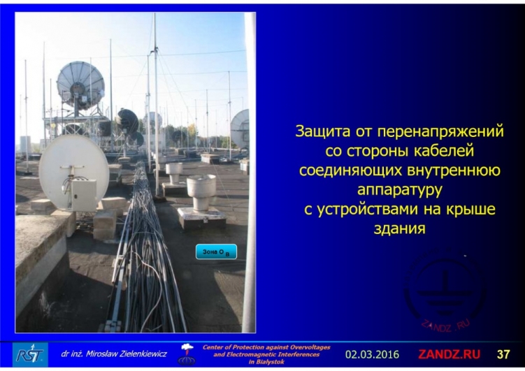 Защита кабеля на крыше