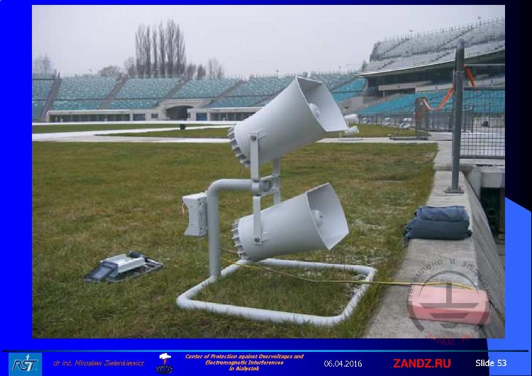 Выносные точки громкоговорителей