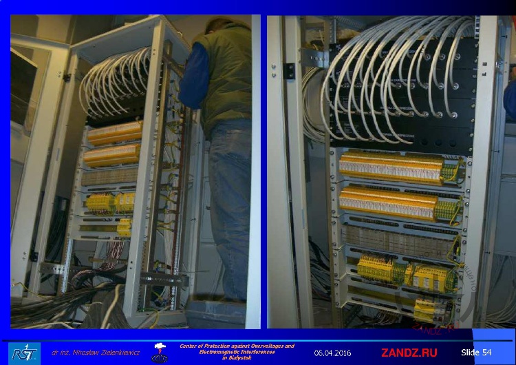 Шкаф защиты от перенапряжений