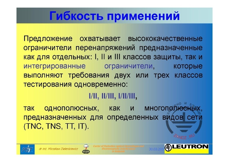 Интегрированные ограничители