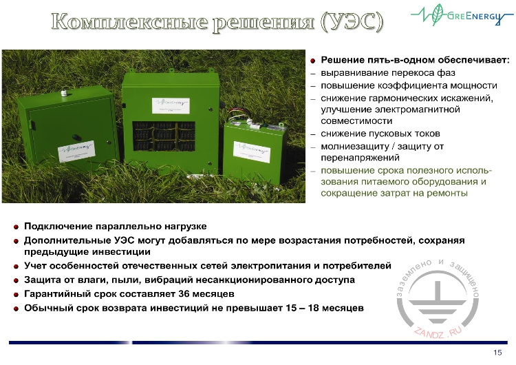 Комплексные решения (УЭС)