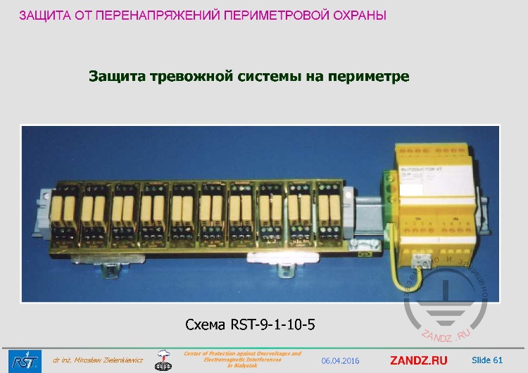 Защита тревожной системы на периметре