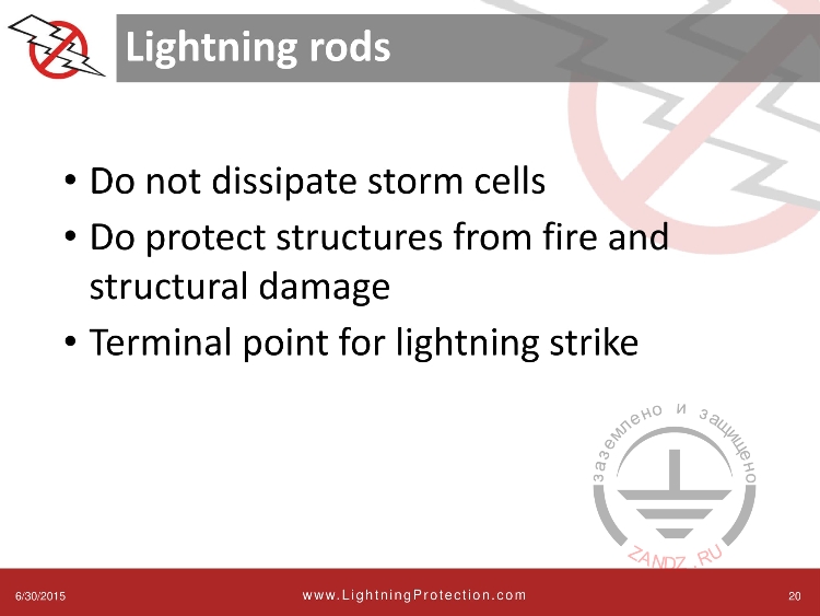 Молниеотводы