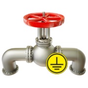 Может ли газовая труба пересекаться с заземлителем?