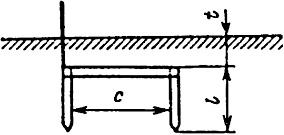 Стальной двухстержневой: полоса размером 40×4 мм стержни диаметром d=10-20 мм