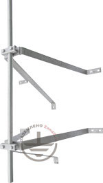 Держатель для молниеприёмника - мачты GL-21101G к стене