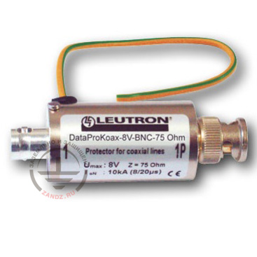 LE-544-340 Ограничитель импульсных перенапряжений коаксиальных систем DataPro-Koax-8V-BNC 75 Оhm
