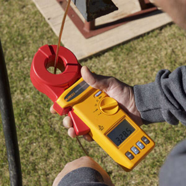 Безэлектродный способ измерения сопротивления заземления