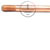 ZANDZ Copper-plate threaded grounding rod (D14; 1.5 m)