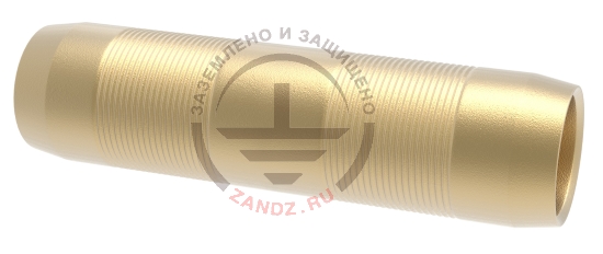  Brass threadless coupler