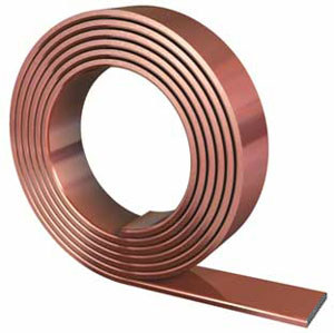 Copper-plated bay strip