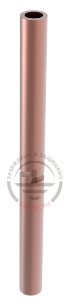 Стержень заземления полностью медный
