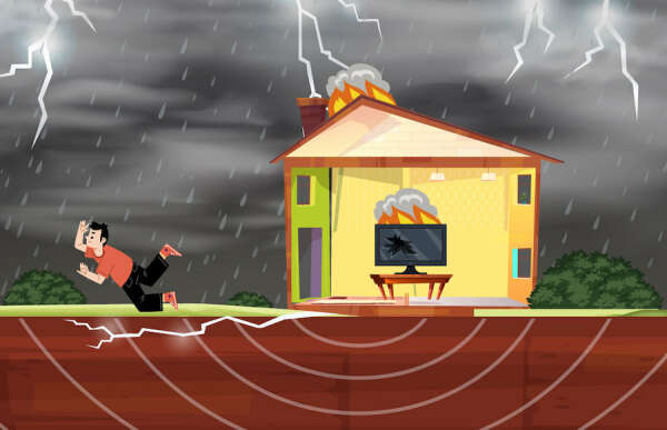 Самая плохая молниезащита