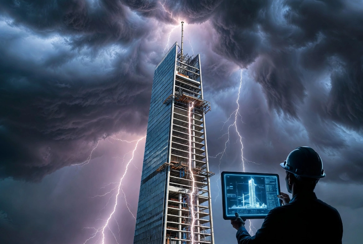 Интеграция молниезащиты в конструкцию современных зданий