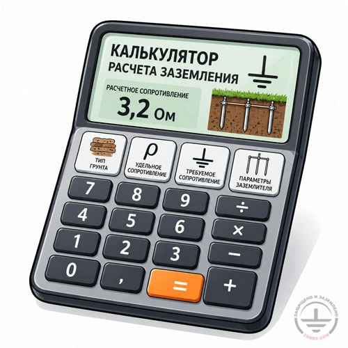 Калькулятор расчета электролитического заземления
