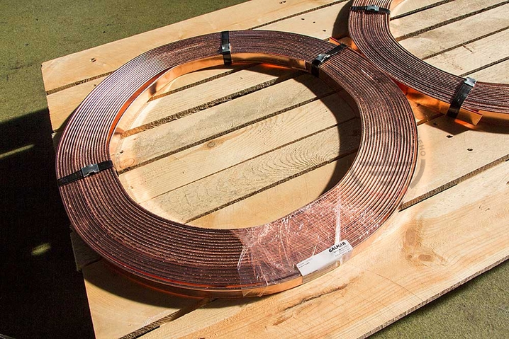 Copper bonded steel tape-3