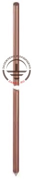 copper-bonded non-extendable electrode