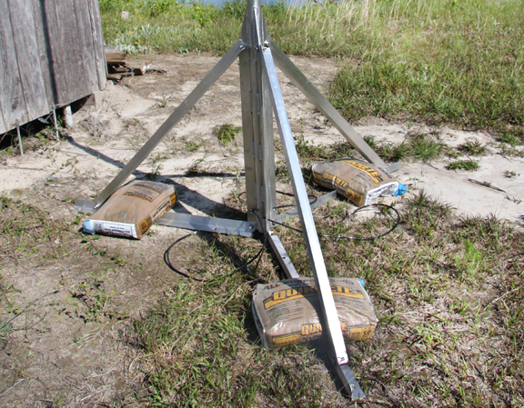 Установка мобильной молниезащиты