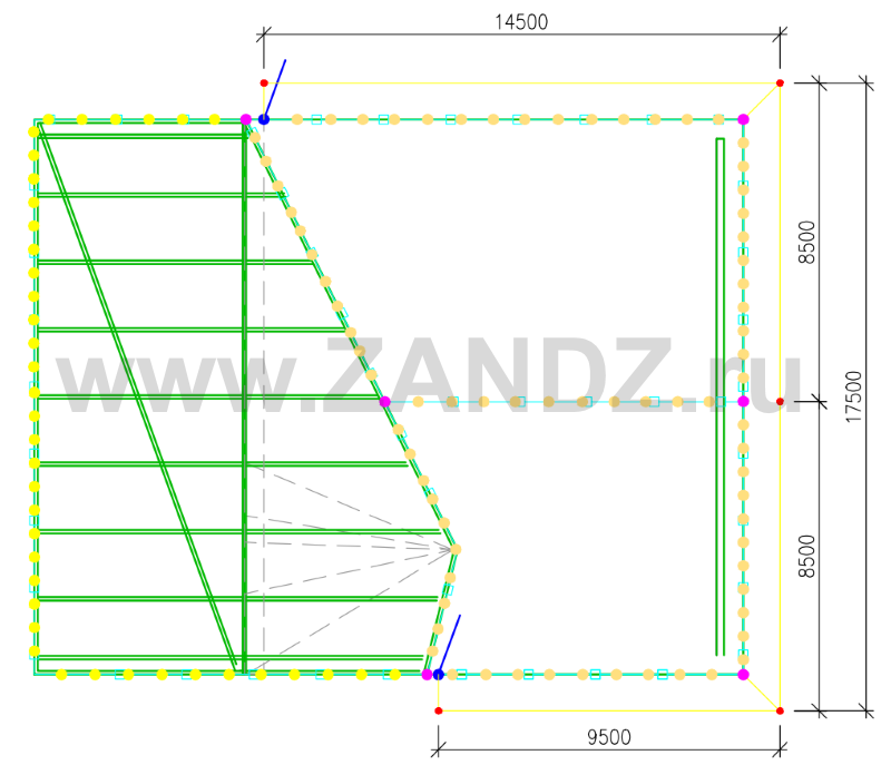 Молниезащита здания со стеклянными стенами