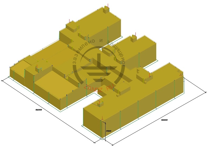 Рассчитать молниезащиту здания онлайн
