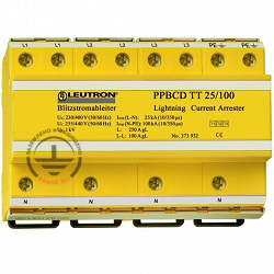 Surge protection device of class 1+2+3 Leutron PowerPro BCD TT