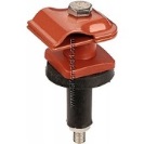 GALMAR Зажим на крышу, покрытую черепицей и складчатых поверхностей, для токоотвода (оцинк. сталь с покраской)