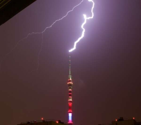 Самые известные места, куда попала молния летом 2016!