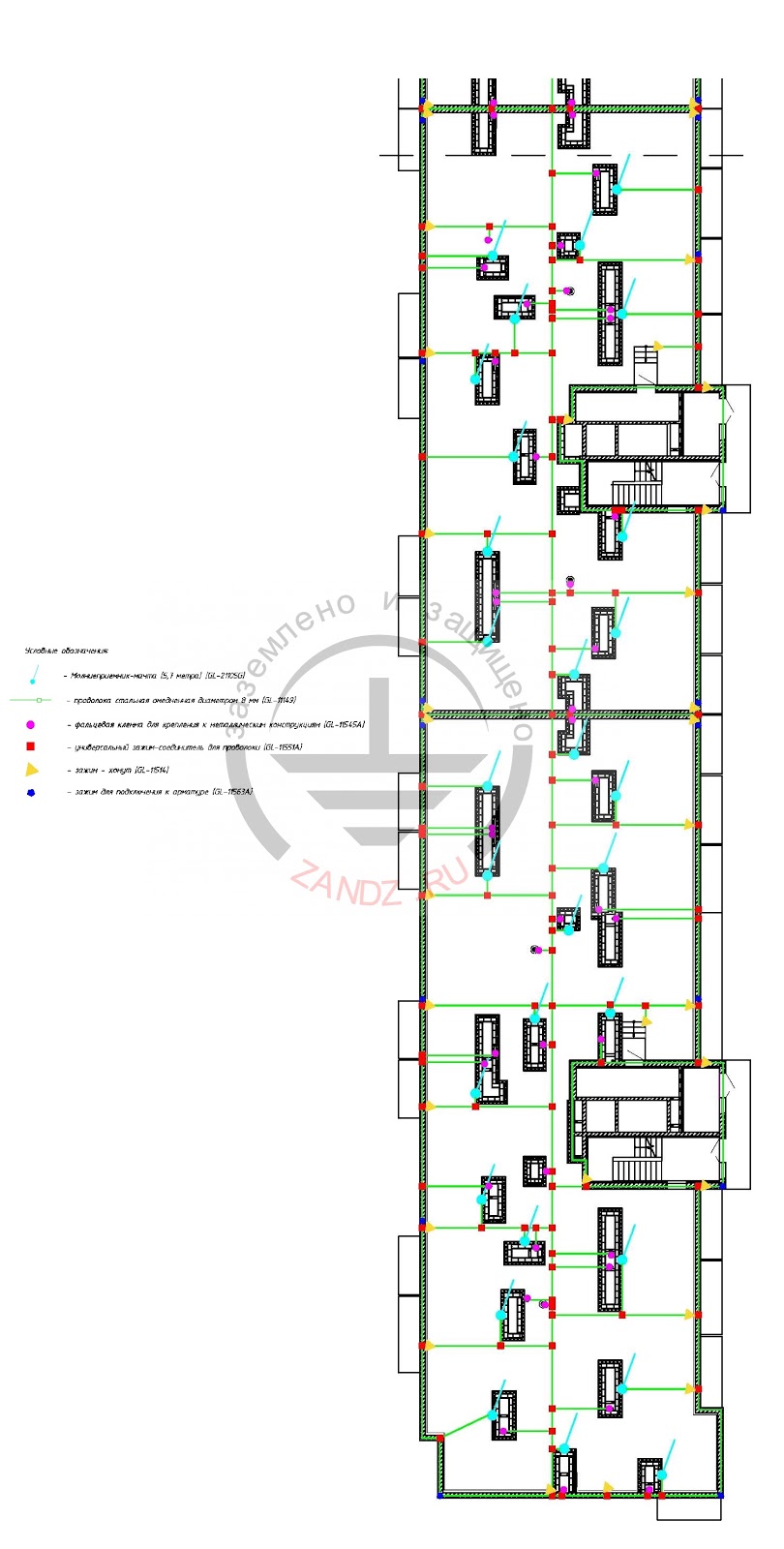 Проектируем молниезащиту для жилого многоквартирного дома! - ZandZ.com