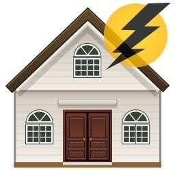 How should we arrange lightning protection in a single-family house?