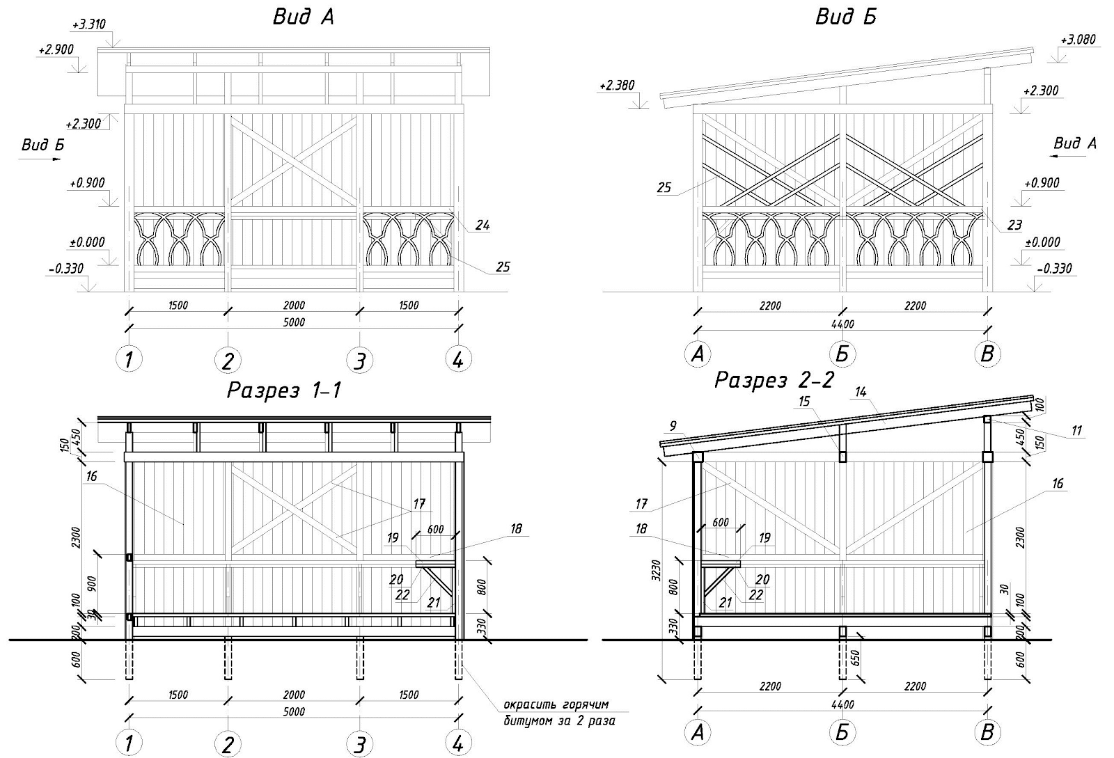 Молниезащита деревянного летнего лагеря