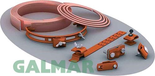 Молниеприемники и вспомогательные элементы для частного дома