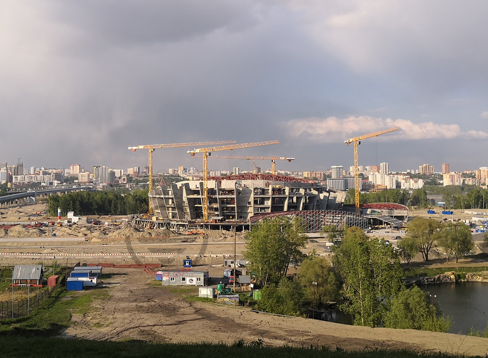 Construction of an Ice Palace in Novosibirsk with the Participation of ZANDZ Engineers