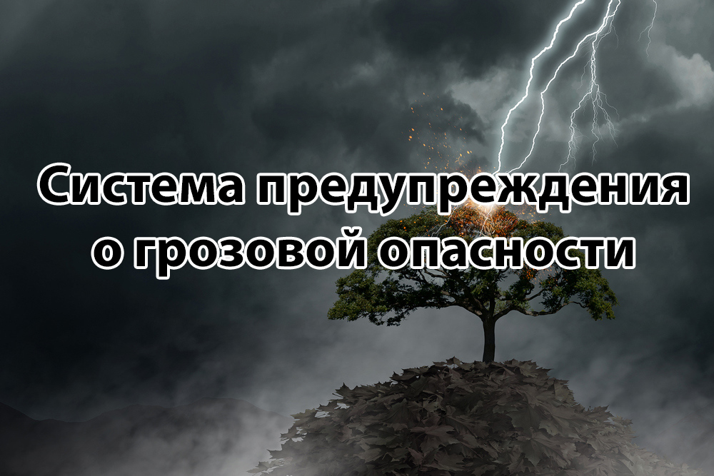 Вебинар «Система предупреждения о грозовой опасности»