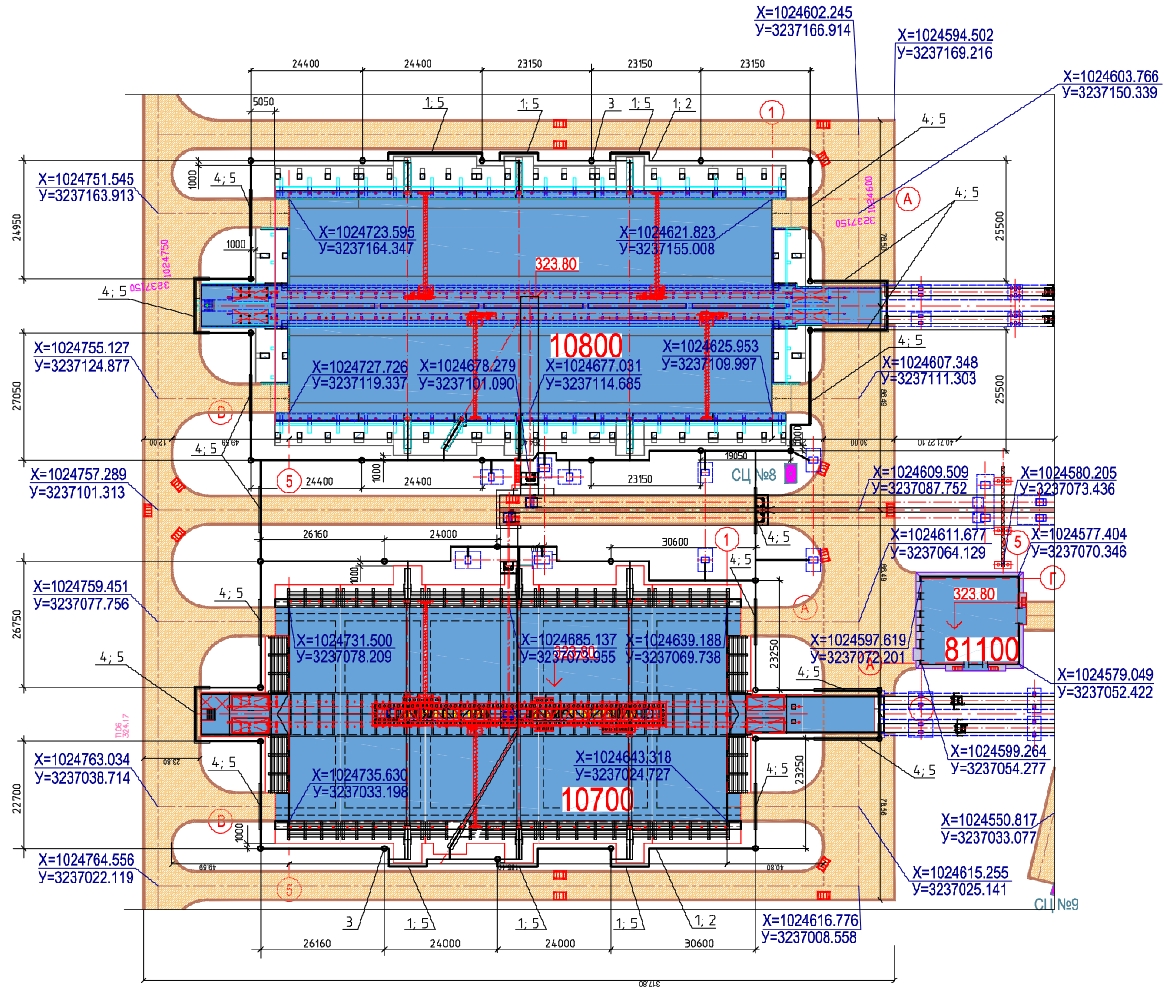 Figure 1. Facility plan.