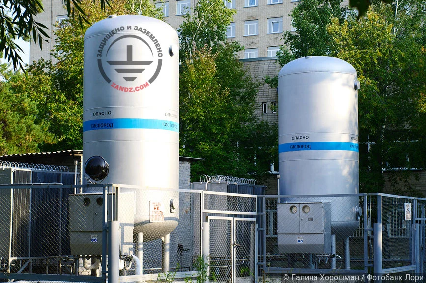 Lightning Protection for an Oxygen Gas Station in Krasnoyarsk