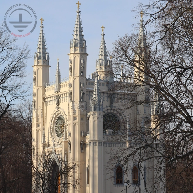 Готическая капелла, Парк Александрия, Петергоф