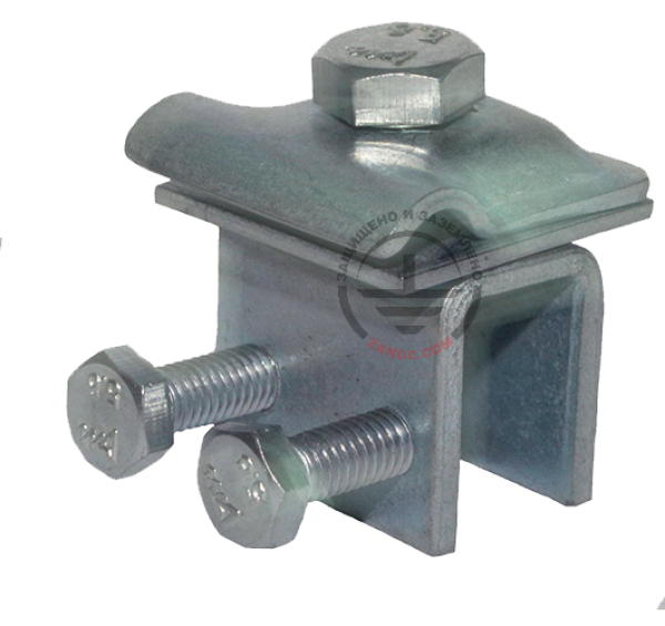 ZANDZ Fastener for a circular conductor on a seam roofing (D6-10; zinc-plated steel)